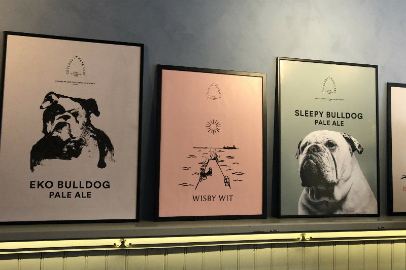 Die Bierbrauerei in Visby